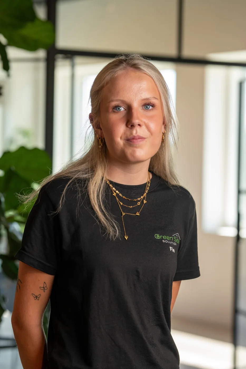 Malou Ørvarodd, rengøringsassistent hos Green Site Solution