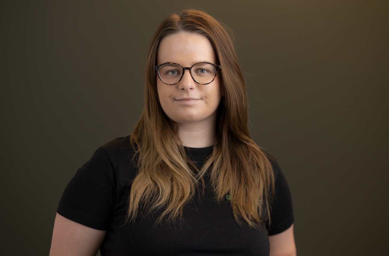 Julie Nielsen, rengøringsassistent hos Green Site Solution